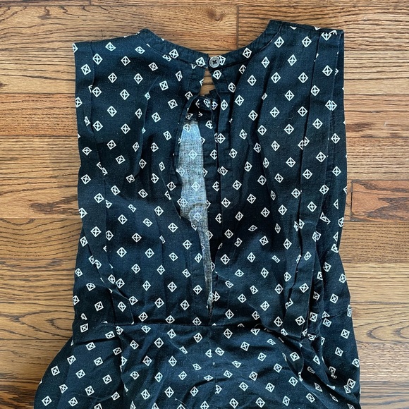 Free People | Ashley Diamond Print Sleeveless Romper - Picture 4 of 5